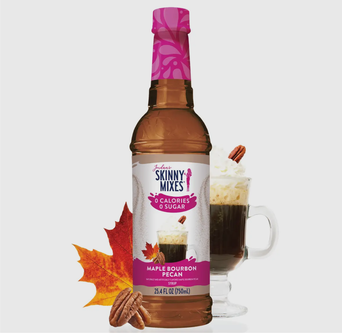 Maple Bourbon Pecan Skinny Syrup