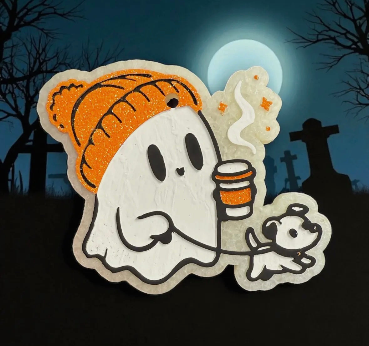 Coffee Run Freshie - Mahogany Teakwood Scent