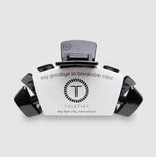 Jet Black Tiny Teletie Hair Clip