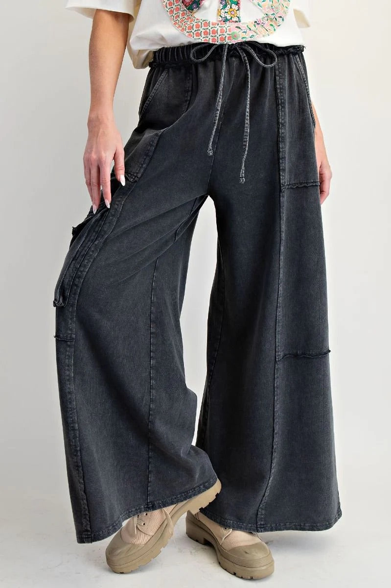 Easel Black Pants