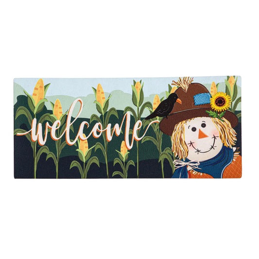 Evergreen Scarecrow Mat