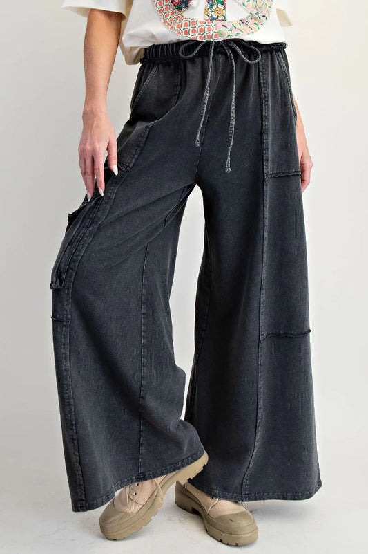 Easel Black Pants