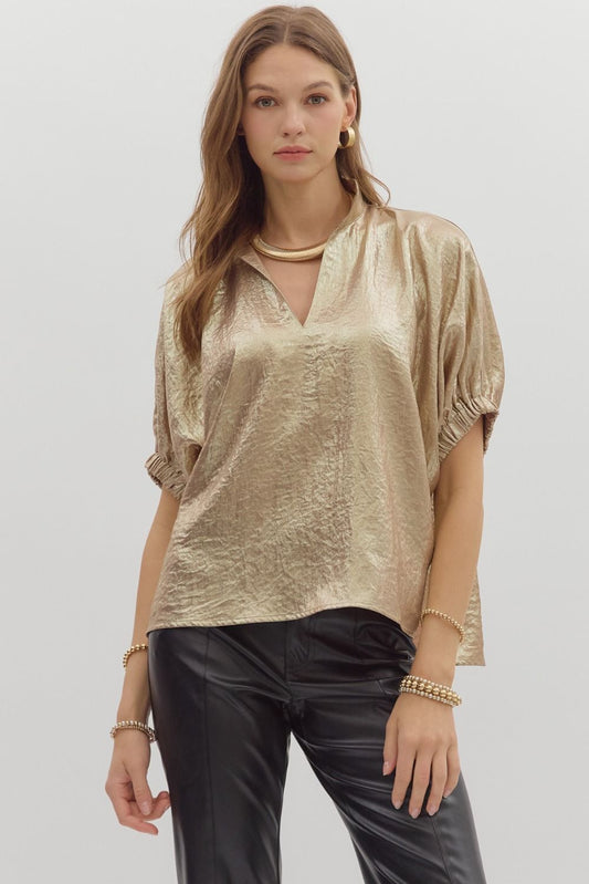 Gold Entro Blouse